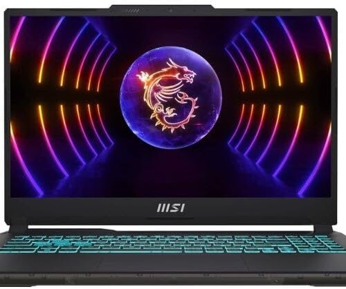 MSI Cyborg 15 A13 Gaming Laptop, 15.6"FHD 144Hz Display, Intel Core i5-13420H, 16GB DDR5 RAM