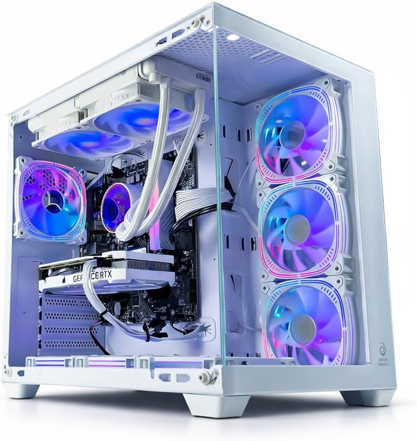 Evoq Gaming PC - AMD Ryzen 7-7700X | GeForce RTX 5060 8GB GPU | 32GB DDR5 RAM-1TB NVMe