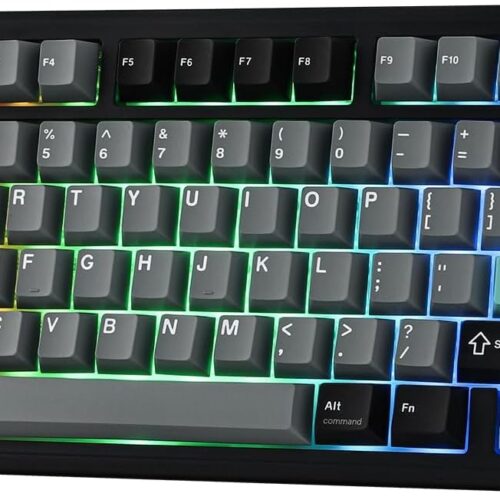 EPOMAKER TH80 V2 75% Wireless Mechanical Keyboard with Metal Knob