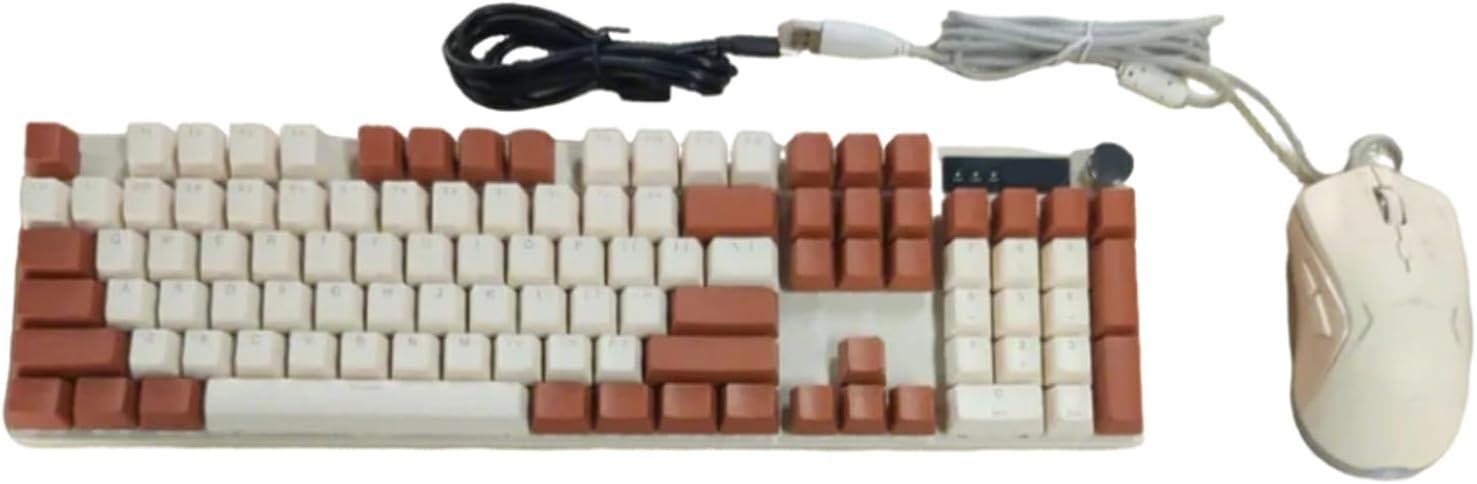 igh Stability Mechanical Cored Keyboards Set Backlit Colour