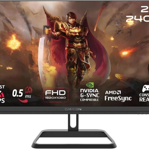 GAMEON 24 inch Gaming Monitor | 240Hz Fast IPS Display | FHD 1920x1080 | 0.5ms MPRT