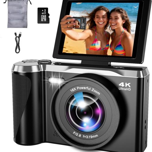 4K digital camera for photography and video