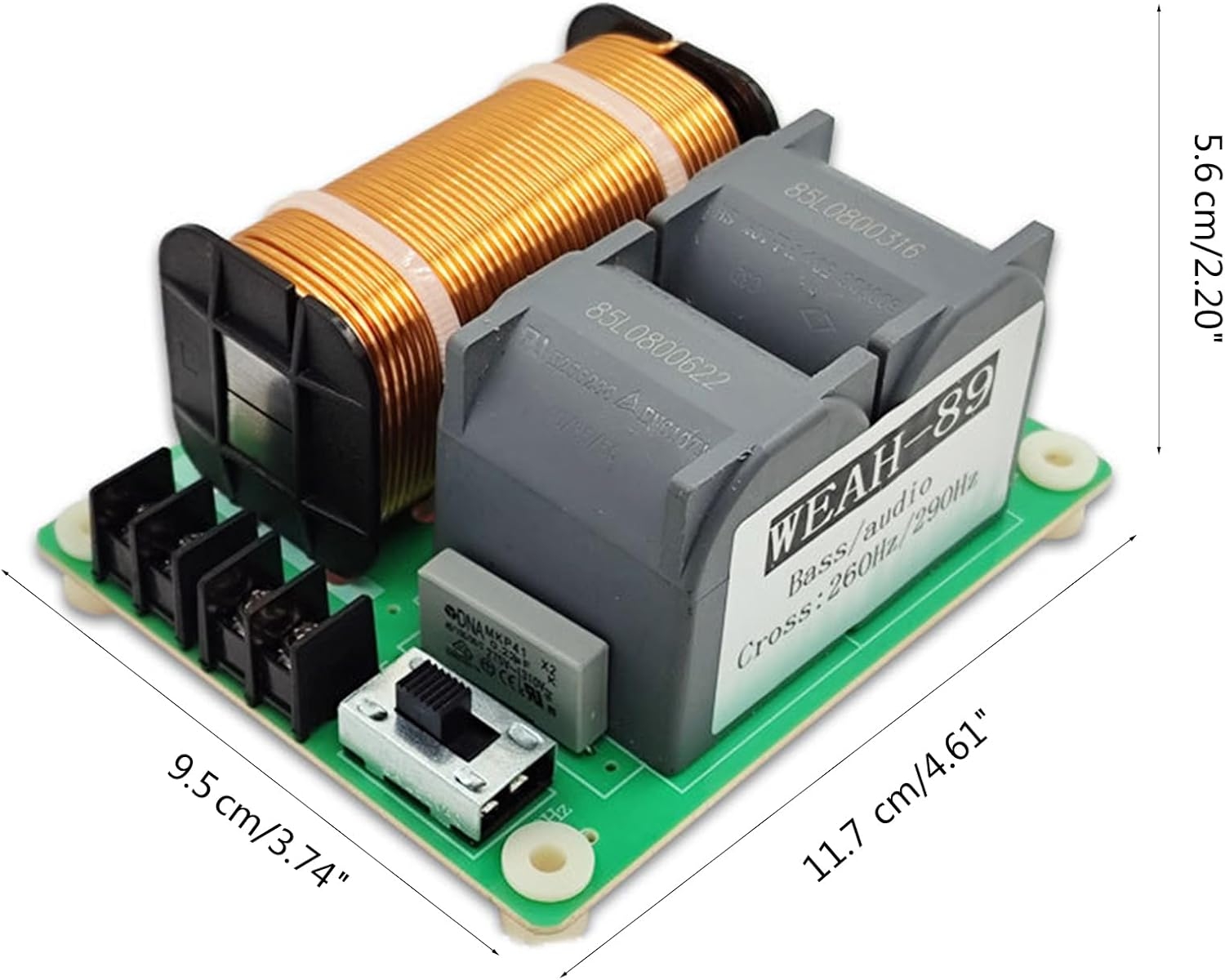 Pure Bass 1500W Subwoofer Frequency Splitter for Speaker - Image 4